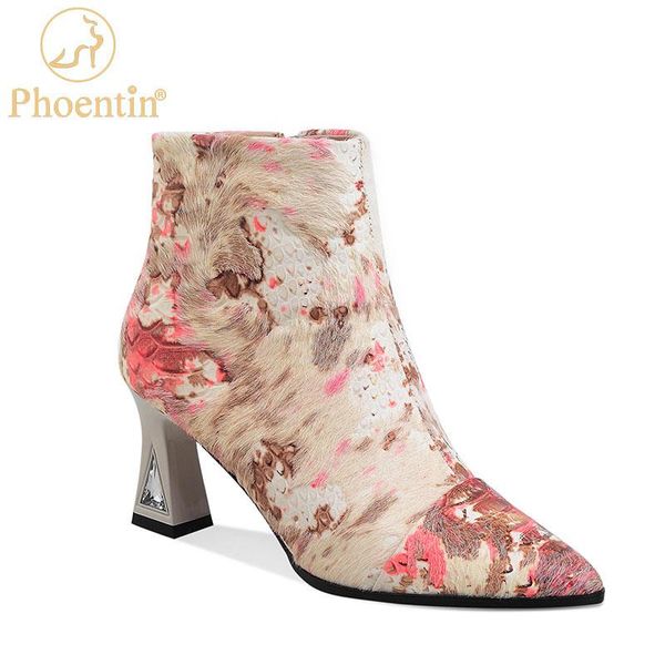 phoentin ladies floral high heels ankle boots women's autumn winter short boot luxury quality side zip shoes blue ft1247, Black
phoentin ladies floral high heels ankle boots women's autumn winter short boot luxury quality side zip shoes blue ft1247, Black