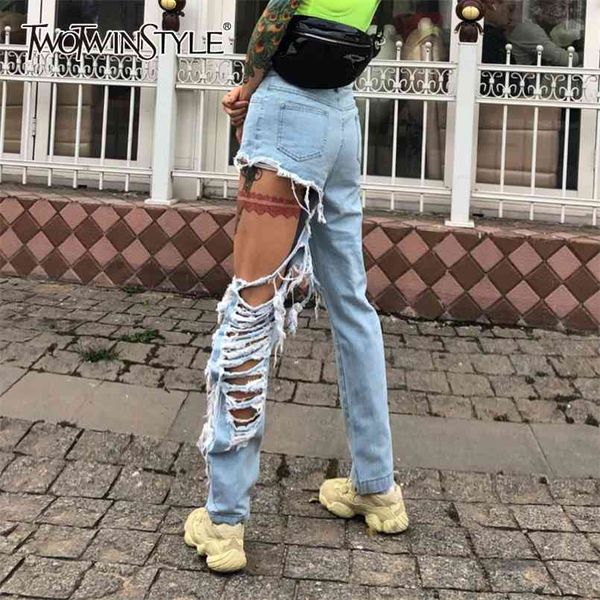 casual hole jeans for women high waist patchwork tassel streetwear denim trouser female fashion clothing 210521, Blue
casual hole jeans for women high waist patchwork tassel streetwear denim trouser female fashion clothing 210521, Blue