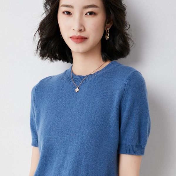 women's sweaters 2021 spring summer o-neck knit white short-sleeved t-shirt thin short loose pullover inner bottoming shirt, White;black
women's sweaters 2021 spring summer o-neck knit white short-sleeved t-shirt thin short loose pullover inner bottoming shirt, White;black