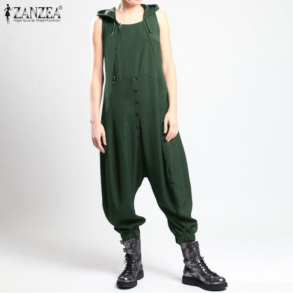 women's jumpsuits & rompers women's fashion women summer sleeveless casual hoodies drop crotch harem pants solid overalls plus siz, Black;white
women's jumpsuits & rompers women's fashion women summer sleeveless casual hoodies drop crotch harem pants solid overalls plus siz, Black;white