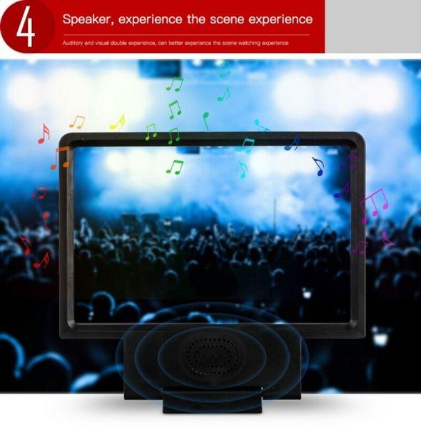 mobile phone screen magnifier stereo speaker hd video cell mounts & holders 
mobile phone screen magnifier stereo speaker hd video cell mounts & holders