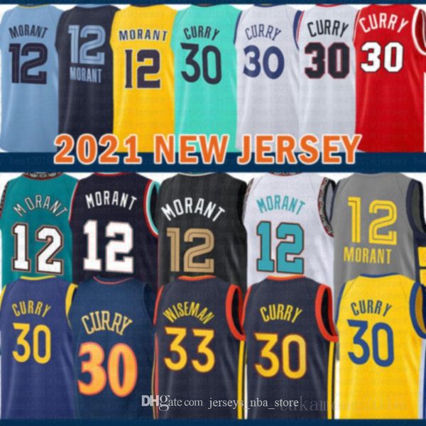 2021 new ja 12 morant basketball jersey stephen 30 curry mens james 33 wiseman draymond 23 green youth kids klay 11 thompson, Black;red
2021 new ja 12 morant basketball jersey stephen 30 curry mens james 33 wiseman draymond 23 green youth kids klay 11 thompson, Black;red