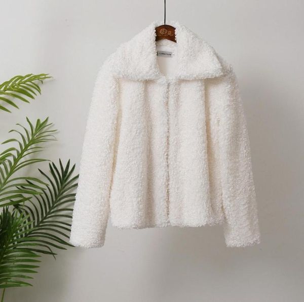 women's fur & faux plush coat plus size women autumn winter fluffy solid long sleeve lapel open front fake soft female overcoat 4x, Black
women's fur & faux plush coat plus size women autumn winter fluffy solid long sleeve lapel open front fake soft female overcoat 4x, Black