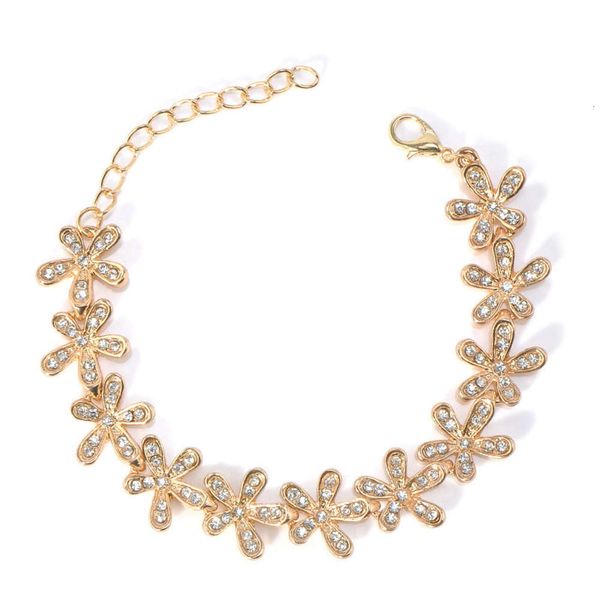 hand catenary fashion temperament crystal full diamond snowflake bracelet women's flower bracelet jewelry, Black
hand catenary fashion temperament crystal full diamond snowflake bracelet women's flower bracelet jewelry, Black
