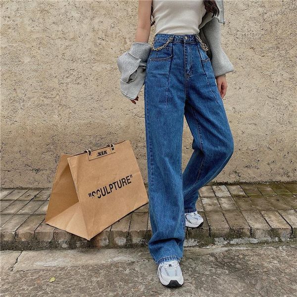 women's jeans baggy woman high waist mom denim straight leg pants loose long big casual wide trousers blue washed streetwear
women's jeans baggy woman high waist mom denim straight leg pants loose long big casual wide trousers blue washed streetwear