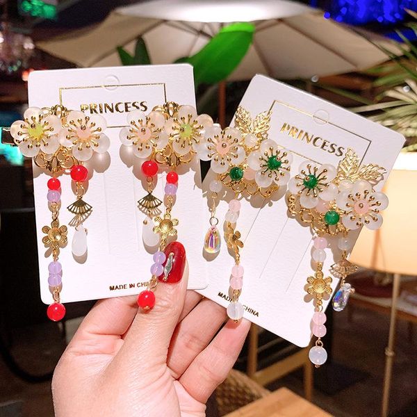 hair clips & barrettes antique ornaments hanfu headdress hairpin girls hairpins step by flower long chain children's costume tassel, Golden;silver
hair clips & barrettes antique ornaments hanfu headdress hairpin girls hairpins step by flower long chain children's costume tassel, Golden;silver