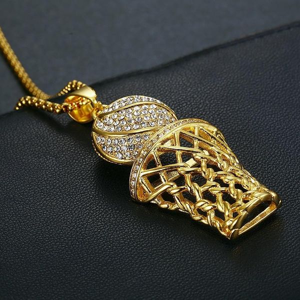 pendant necklaces drop hip hop iced out basketball frame male gold color stainless steel sport necklace women men jewel, Silver
pendant necklaces drop hip hop iced out basketball frame male gold color stainless steel sport necklace women men jewel, Silver