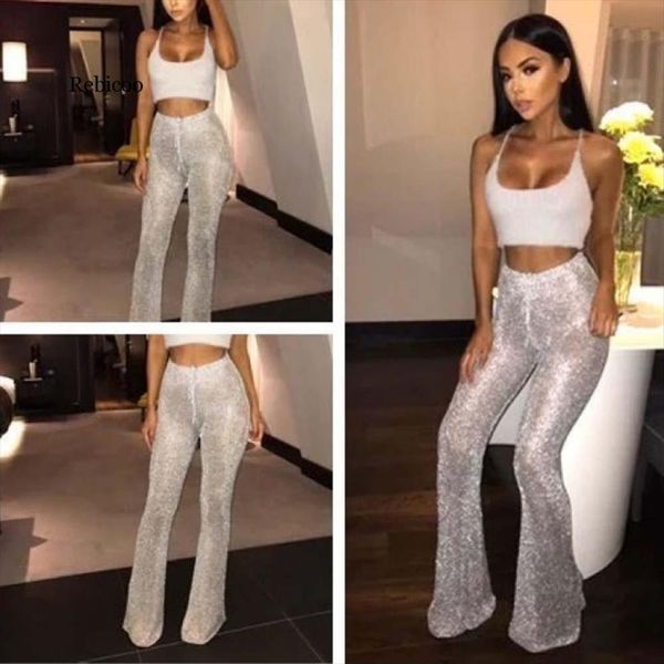 4 colors bell bottom womens capri sequined long glitter sequin flare high waisted clubwear wide leg trousers for, Black;white
4 colors bell bottom womens capri sequined long glitter sequin flare high waisted clubwear wide leg trousers for, Black;white