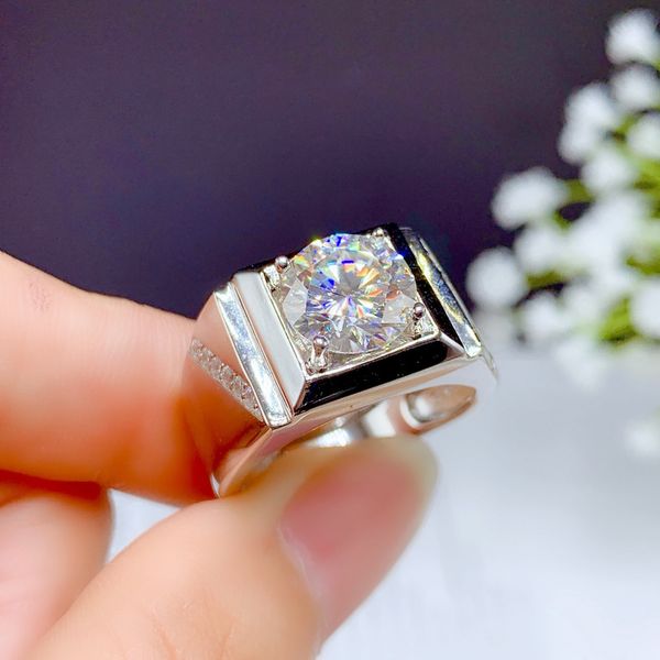 2020 male solitaire 2ct lab sona diamond ring 925 sterling silver engagement wedding band rings for men gemstones party jewelry, Slivery;golden
2020 male solitaire 2ct lab sona diamond ring 925 sterling silver engagement wedding band rings for men gemstones party jewelry, Slivery;golden