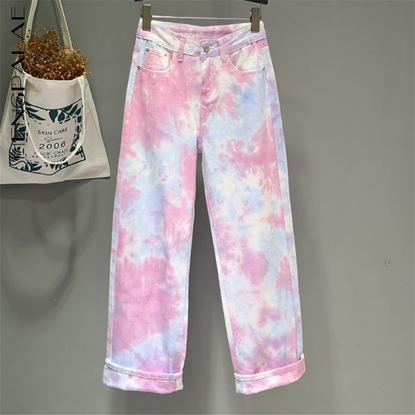 tie dye jeans women's summer high waist thin loose straight streetwear denim pants female fashion 5e199 210427, Blue
tie dye jeans women's summer high waist thin loose straight streetwear denim pants female fashion 5e199 210427, Blue