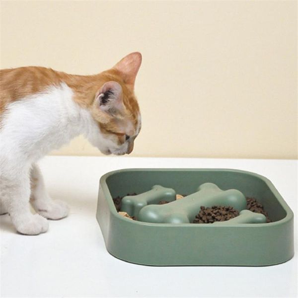 cat bowls & feeders -selling bone-shaped food grade plastic pet small dog anti choking slow durable bowl available in three colors
cat bowls & feeders -selling bone-shaped food grade plastic pet small dog anti choking slow durable bowl available in three colors
