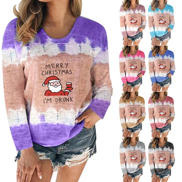 womens plus size t-shirt christmas long sleeve deer tie-dye printed ropa mujer women harajuku t shirt poleras, Black
womens plus size t-shirt christmas long sleeve deer tie-dye printed ropa mujer women harajuku t shirt poleras, Black