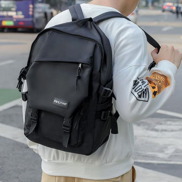 backpack schoolbag female korean version high school large capacity all-around male college students fashion trend n-k
backpack schoolbag female korean version high school large capacity all-around male college students fashion trend n-k