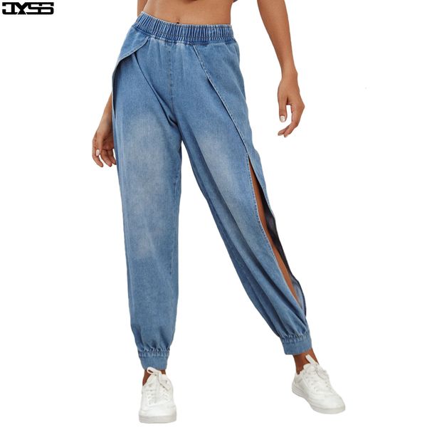 women's jeans women jeans boyfriend for women denim split legs streetwear high waist sports pants loose mujer a4zc, Blue
women's jeans women jeans boyfriend for women denim split legs streetwear high waist sports pants loose mujer a4zc, Blue