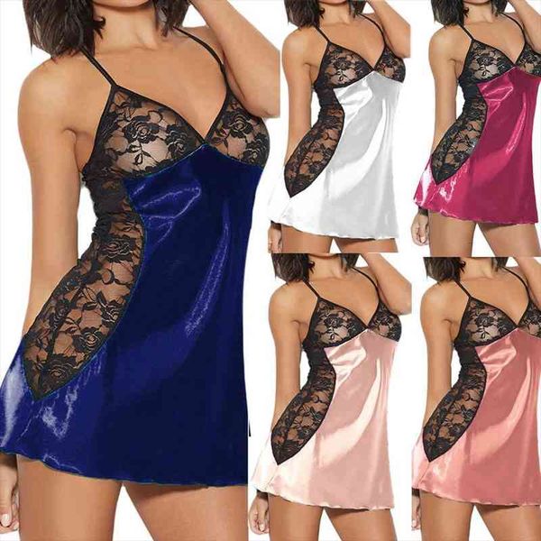 strap sleepwear womens nightie plus size nightwear dress nightgown lace silks lingerie g-string set underwear nightdress, Black;red
strap sleepwear womens nightie plus size nightwear dress nightgown lace silks lingerie g-string set underwear nightdress, Black;red