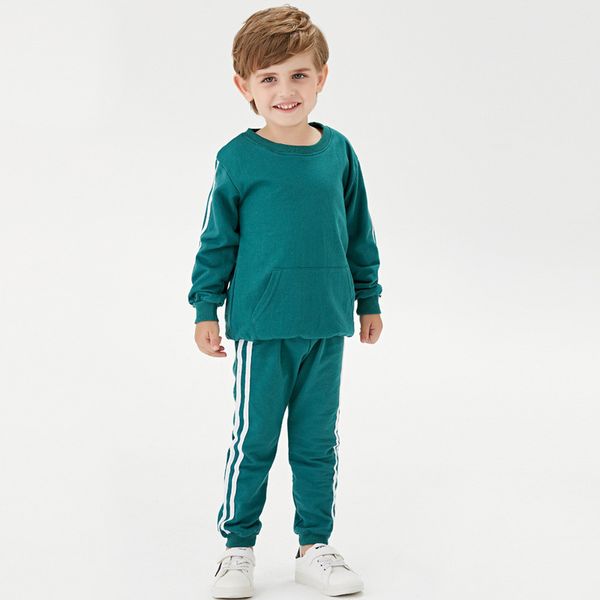 straight children fleece sweater autumn 2021 baby long sleeve pants casual sportswear two piece set, White
straight children fleece sweater autumn 2021 baby long sleeve pants casual sportswear two piece set, White