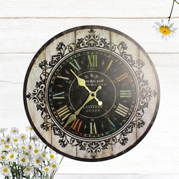 wall clocks 1pc retro decorative pattern electronic clock 30cm wood board for home office
wall clocks 1pc retro decorative pattern electronic clock 30cm wood board for home office