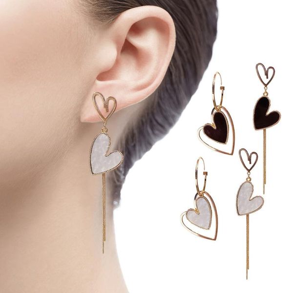 stud 2021 love earrings heart-shaped long tassel earring women girls party personality cold wind temperament jewelry gifts, Golden;silver
stud 2021 love earrings heart-shaped long tassel earring women girls party personality cold wind temperament jewelry gifts, Golden;silver