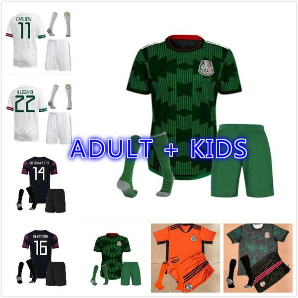 21 22 mexico soccer jerseys home away 2021 2022 h.lozano dos santos chicharito football jersey player version men kids kits uniform shirts, Black;yellow
21 22 mexico soccer jerseys home away 2021 2022 h.lozano dos santos chicharito football jersey player version men kids kits uniform shirts, Black;yellow