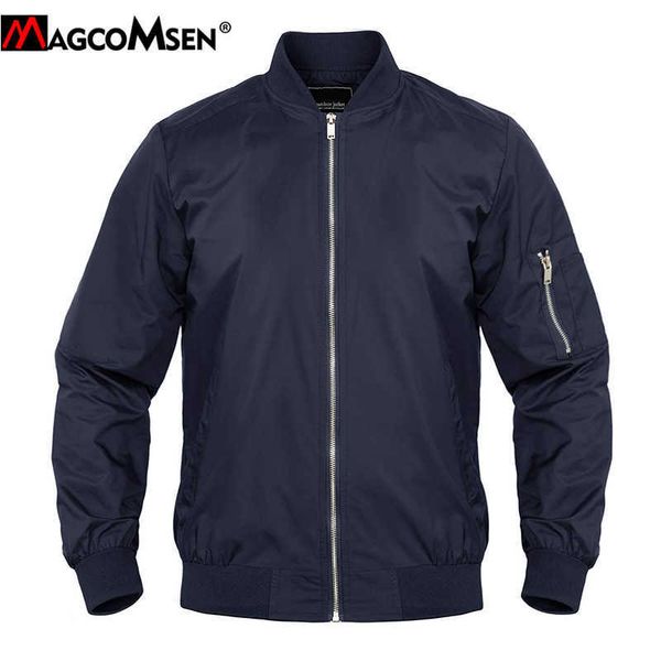magcomsen brand new mens varsity jacket lightweight baseball outwear casual windbreaker man fashion military style bomber jacket x0621, Black;brown
magcomsen brand new mens varsity jacket lightweight baseball outwear casual windbreaker man fashion military style bomber jacket x0621, Black;brown