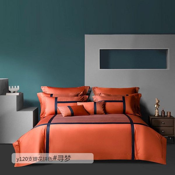 bedding sets solid orange set king size home textile duvet cover simple bed linen fitted sheet quilt pillowcase
bedding sets solid orange set king size home textile duvet cover simple bed linen fitted sheet quilt pillowcase
