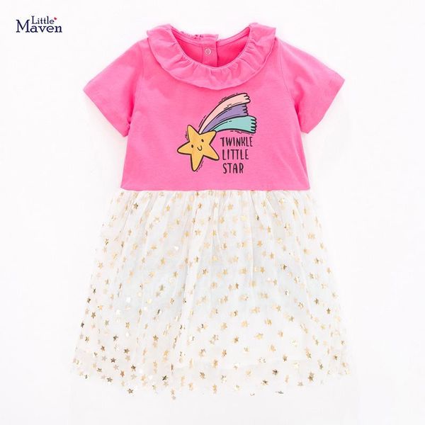 girl's dresses little maven 2021 baby girls summer dress lovely pink star elegant and pretty princess clothes, Red;yellow
girl's dresses little maven 2021 baby girls summer dress lovely pink star elegant and pretty princess clothes, Red;yellow
