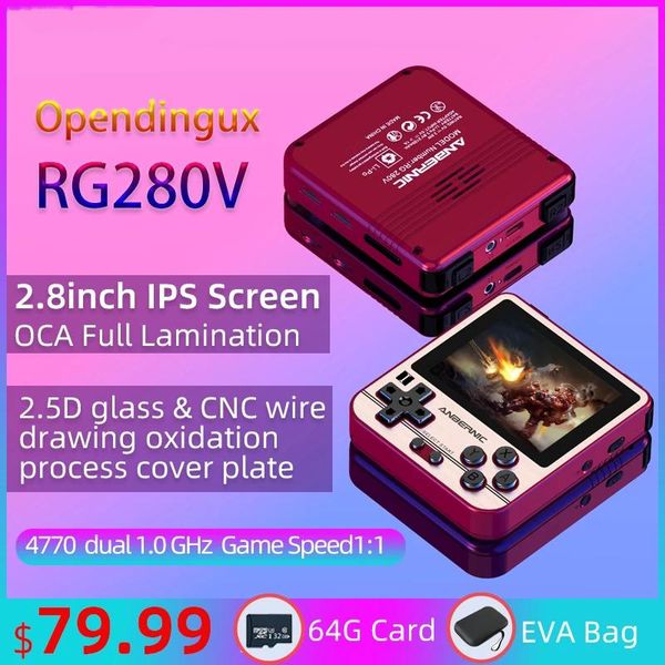 ps1 retro game console 2.8" ips opendingux 64g 5000 games portable mini handheld xmas gift for kids players
ps1 retro game console 2.8" ips opendingux 64g 5000 games portable mini handheld xmas gift for kids players