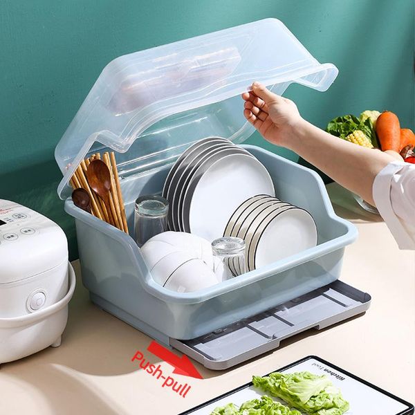 kitchen storage & organization tableware box drawer type drain dish rack household multifunctional gadgets accessories
kitchen storage & organization tableware box drawer type drain dish rack household multifunctional gadgets accessories