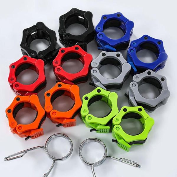 pair 50mm barbell collar lock clips dumbbell buckle olympic 2" weight lifting bar clamp for gym fitness exercise body building accessor
pair 50mm barbell collar lock clips dumbbell buckle olympic 2" weight lifting bar clamp for gym fitness exercise body building accessor