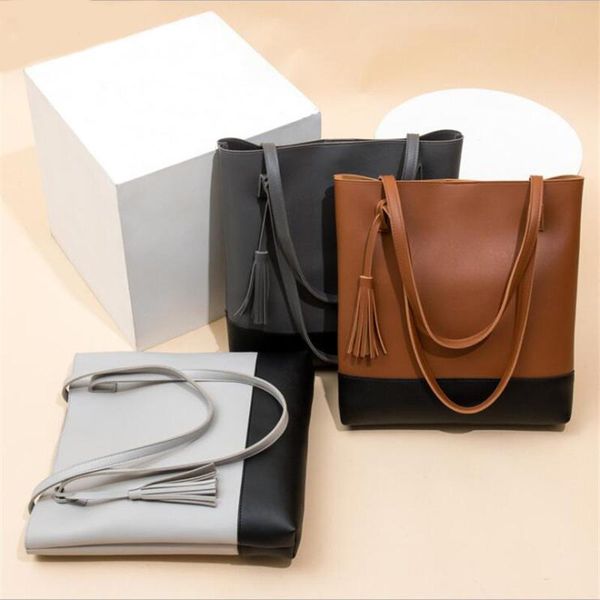 large capacity fashion pu leather women tassel bucket bags clutch satchels bolsa feminina school
large capacity fashion pu leather women tassel bucket bags clutch satchels bolsa feminina school