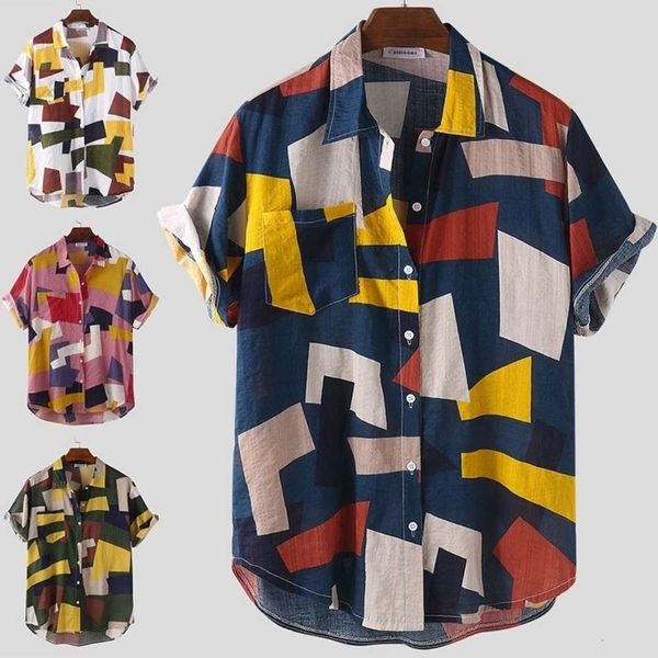 shirtsmen's casual printed plaid short sleeve button shirt, White;black 
shirtsmen's casual printed plaid short sleeve button shirt, White;black