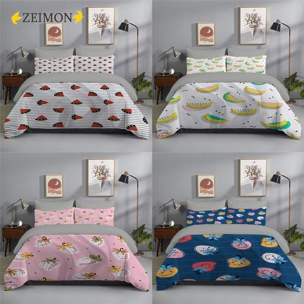 bedding sets zeimon banana fruit bedclothes twin full king cartoon creative duvet cover pillow cases home textiles
bedding sets zeimon banana fruit bedclothes twin full king cartoon creative duvet cover pillow cases home textiles