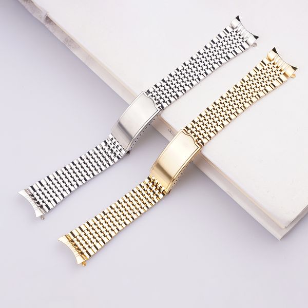 18 20mm silver gold watch strap bands solid 316l stainless steel with hollow link luxury watchbands bracelet clasp buckle for geneve ome ome, Black;brown
18 20mm silver gold watch strap bands solid 316l stainless steel with hollow link luxury watchbands bracelet clasp buckle for geneve ome ome, Black;brown