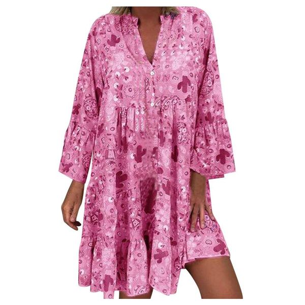 casual dresses women's fashion printed button long-sleeve shirt dress women vestidos de mujer, Black;gray
casual dresses women's fashion printed button long-sleeve shirt dress women vestidos de mujer, Black;gray