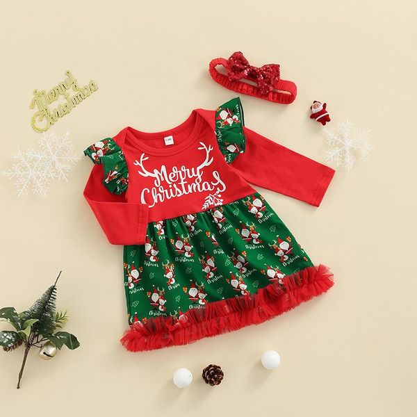 girl's dresses baby girl christmas dress, sequined headband suit, high waist long sleeve ruffle round neck lace midi dress, Red;yellow
girl's dresses baby girl christmas dress, sequined headband suit, high waist long sleeve ruffle round neck lace midi dress, Red;yellow