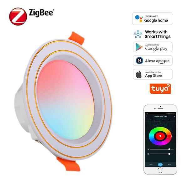 smart home control tuya zigbee 3.0 led light bulb 10w rgbcw ceiling downlight life app voice work with alexa google
smart home control tuya zigbee 3.0 led light bulb 10w rgbcw ceiling downlight life app voice work with alexa google