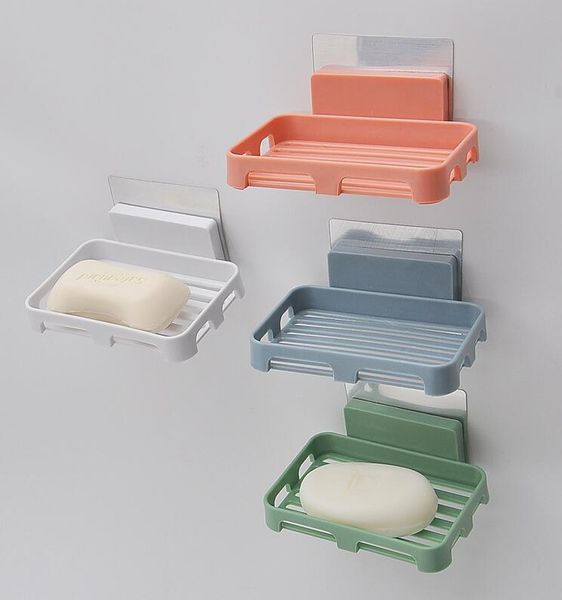 single layer bathroom soap dish storage rack plate holder tray suction box case shelf wall dishes basket
single layer bathroom soap dish storage rack plate holder tray suction box case shelf wall dishes basket