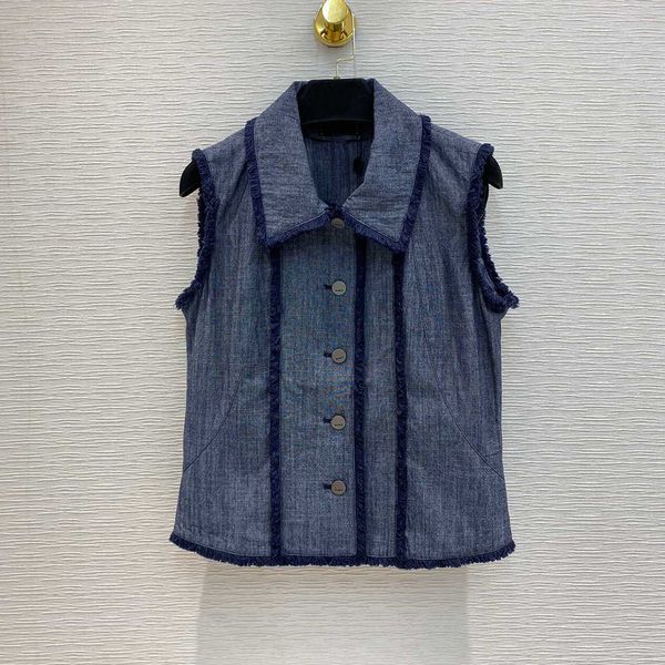 women's vests spring runway fine design casual woman's jacket blue lapel sleeves unique breasted tank vintage denim 6w5b, Black;white
women's vests spring runway fine design casual woman's jacket blue lapel sleeves unique breasted tank vintage denim 6w5b, Black;white