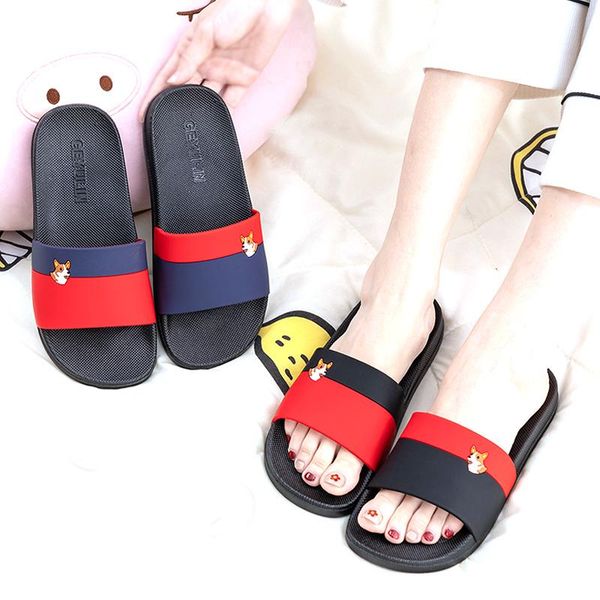 slippers fashion women summer slide sandals beach slides cartoon dog soft sole flip flops men couple flat shoes, Black
slippers fashion women summer slide sandals beach slides cartoon dog soft sole flip flops men couple flat shoes, Black
