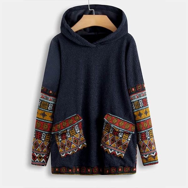women's hoodies & sweatshirts zanzea winter ethnic print sweatshirt women hooded long sleeve fleece pullover casual autumn plush fluffy, Black
women's hoodies & sweatshirts zanzea winter ethnic print sweatshirt women hooded long sleeve fleece pullover casual autumn plush fluffy, Black