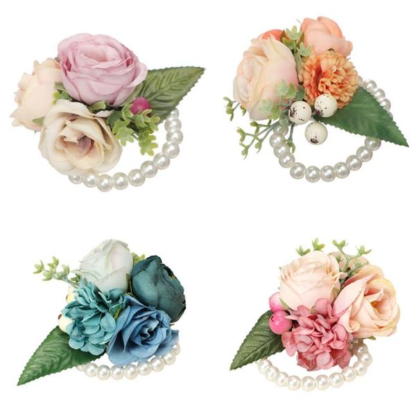 decorative flowers & wreaths bride wrist flower bridesmaid sister group simulation bracelet wedding supplies #h
decorative flowers & wreaths bride wrist flower bridesmaid sister group simulation bracelet wedding supplies #h