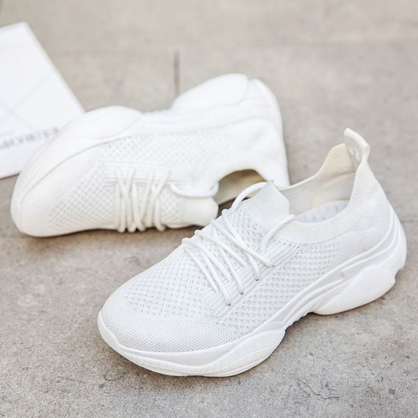 original lightweight women's sports shoes cross-border spring breathable fashion mesh thick bottom increase female running outdoor jogg
original lightweight women's sports shoes cross-border spring breathable fashion mesh thick bottom increase female running outdoor jogg