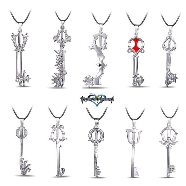 pendant necklaces jewelry game kingdom hearts series alloy 10 pcs/pack fashion fans magic wand&key pendants, Silver
pendant necklaces jewelry game kingdom hearts series alloy 10 pcs/pack fashion fans magic wand&key pendants, Silver