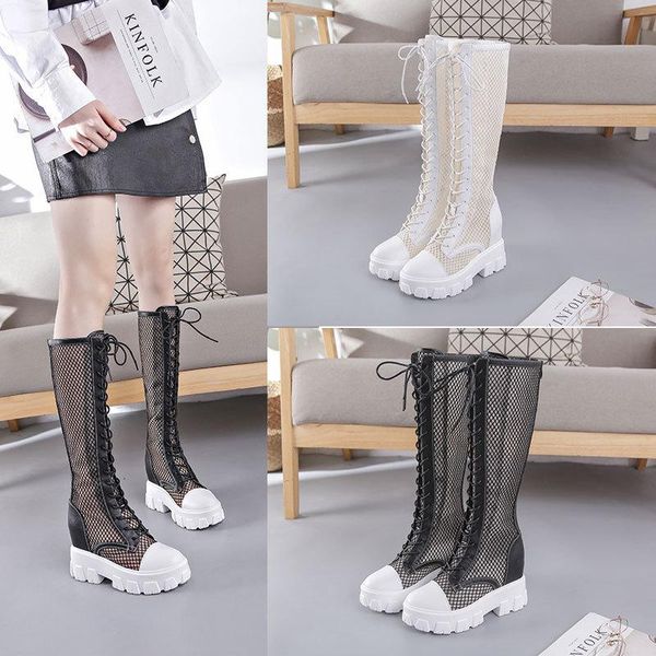 boots mesh gauze cold high women's shoe 2021 summer style cake heel inside heighten shoes fashion sandals, Black
boots mesh gauze cold high women's shoe 2021 summer style cake heel inside heighten shoes fashion sandals, Black
