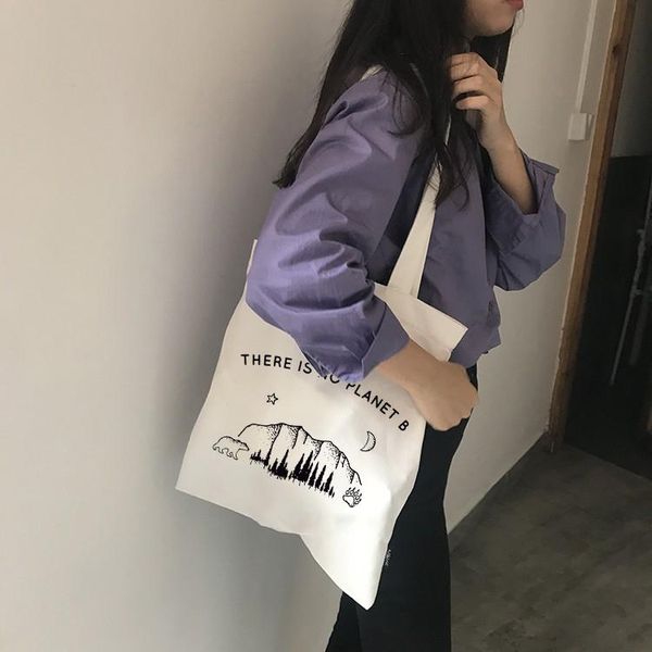 there is no planet b canvas tote shoulder bag shopping bags for women double strap casual handbag girls' school books
there is no planet b canvas tote shoulder bag shopping bags for women double strap casual handbag girls' school books