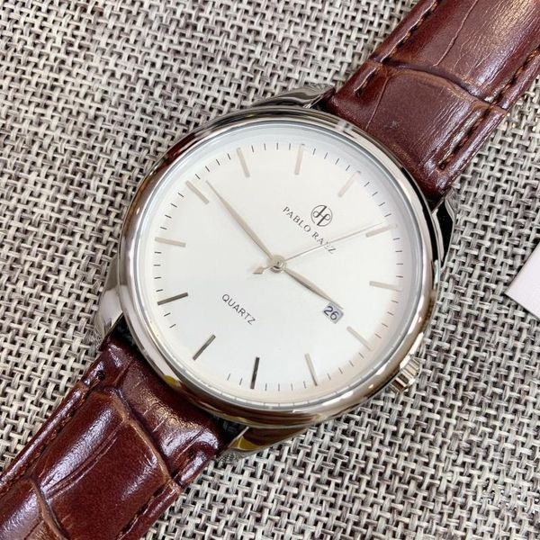 wristwatches pablo raez relogio masculino fashion mens watch simple casual leather waterproof quartz male date gift wristwatch man clock, Slivery;brown
wristwatches pablo raez relogio masculino fashion mens watch simple casual leather waterproof quartz male date gift wristwatch man clock, Slivery;brown