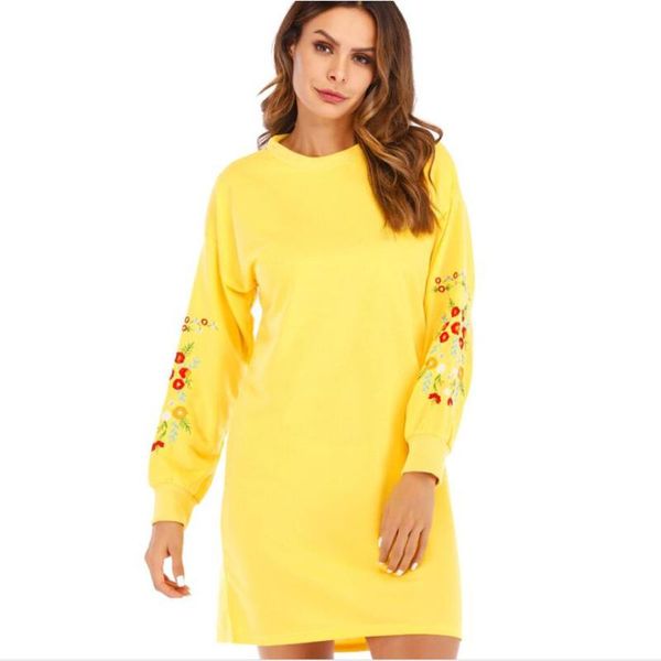 casual dresses women dress 2021 o neck embroidery long sleeve cotton mini sweatshirt autumn winter female black white, Black;gray
casual dresses women dress 2021 o neck embroidery long sleeve cotton mini sweatshirt autumn winter female black white, Black;gray