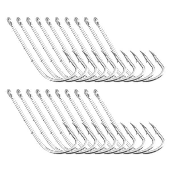 20pcs sea hook barbed fishing carp lure tackle tools for man woman fisherman (first pattern) hooks
20pcs sea hook barbed fishing carp lure tackle tools for man woman fisherman (first pattern) hooks