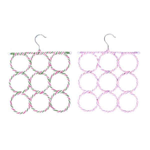 hangers & racks novelty foldable 9-ring eco-friendly paper rattan scarf hanger towel tie holder rack (random color)
hangers & racks novelty foldable 9-ring eco-friendly paper rattan scarf hanger towel tie holder rack (random color)
