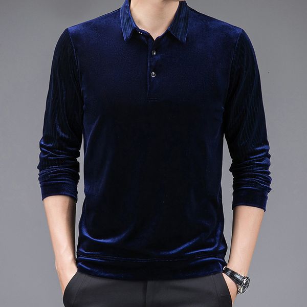 autumn and winter 2021 golden veet thin lapel men's long sleeve t-shirt bottomed warm sweater fashion, Black
autumn and winter 2021 golden veet thin lapel men's long sleeve t-shirt bottomed warm sweater fashion, Black